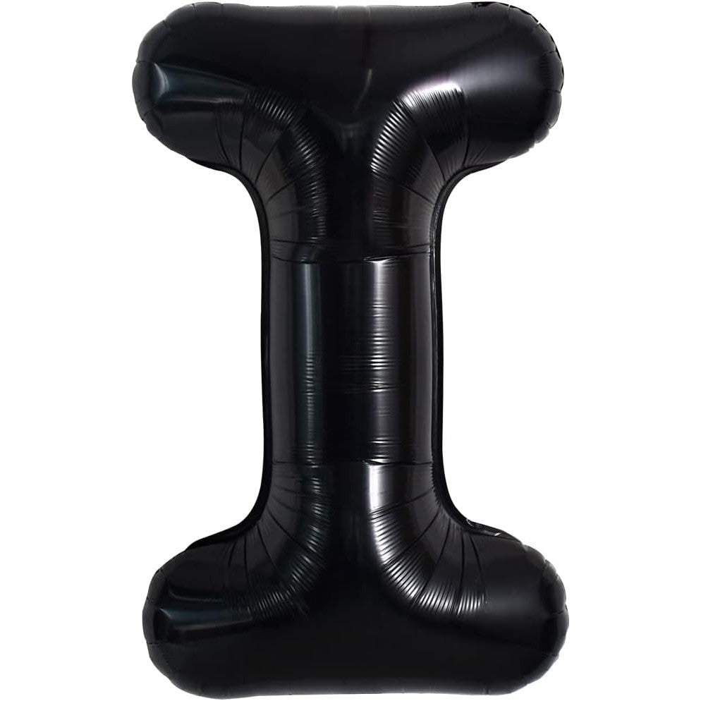 Balon Folie Metalizata Litera I, 40 Cm, Umflati Cu Heliu Sau Aer, Ambalaj Individual, Pai Inclus - vivimall.ro