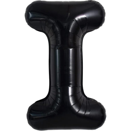 Balon Folie Metalizata Litera I, 40 Cm, Umflati Cu Heliu Sau Aer, Ambalaj Individual, Pai Inclus - vivimall.ro