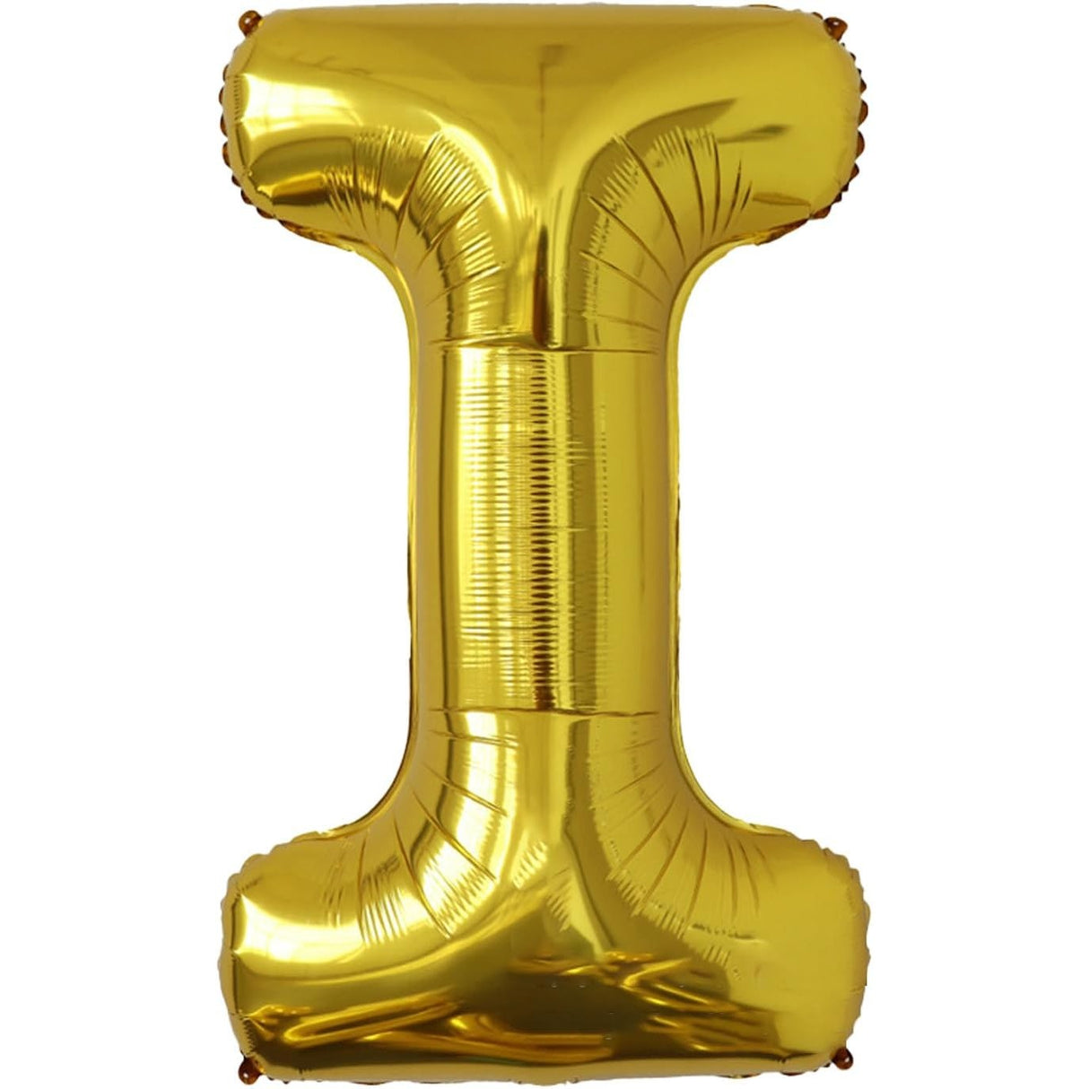 Balon Folie Metalizata Litera I, 80 Cm, Umflati Cu Heliu Sau Aer, Ambalaj Individual, Pai Inclus - vivimall.ro