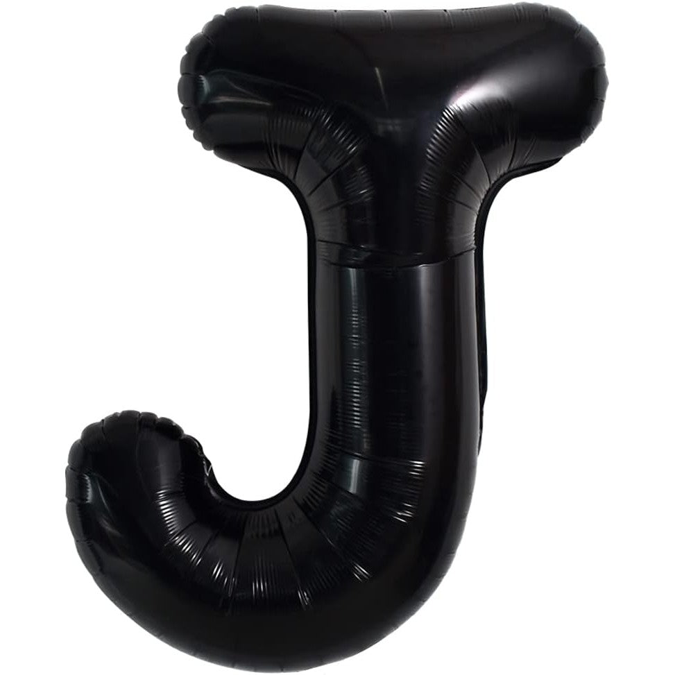 Balon Folie Metalizata Litera J, 40 Cm, Umflati Cu Heliu Sau Aer, Ambalaj Individual, Pai Inclus - vivimall.ro