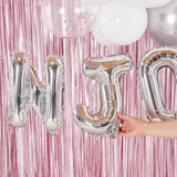Balon Folie Metalizata Litera J, 80 Cm, Umflati Cu Heliu Sau Aer, Ambalaj Individual, Pai Inclus - vivimall.ro
