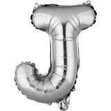 Balon Folie Metalizata Litera J, 80 Cm, Umflati Cu Heliu Sau Aer, Ambalaj Individual, Pai Inclus - vivimall.ro