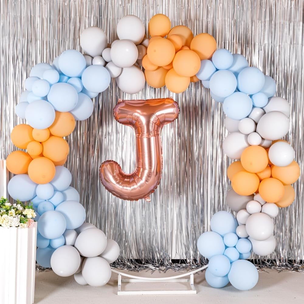 Balon Folie Metalizata Litera J, 80 Cm, Umflati Cu Heliu Sau Aer, Ambalaj Individual, Pai Inclus, Rose Gold - vivimall.ro