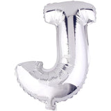Balon Folie Metalizata Litera J, 80 Cm, Umflati Cu Heliu Sau Aer, Ambalaj Individual, Pai Inclus - vivimall.ro