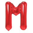 Balon Folie Metalizata Litera M, 40 Cm, Umflati Cu Heliu Sau Aer, Ambalaj Individual, Pai Inclus - vivimall.ro