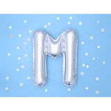 Balon Folie Metalizata Litera M, 80 Cm, Umflati Cu Heliu Sau Aer, Ambalaj Individual, Pai Inclus - vivimall.ro