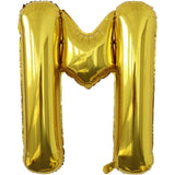 Balon Folie Metalizata Litera M, 80 Cm, Umflati Cu Heliu Sau Aer, Ambalaj Individual, Pai Inclus - vivimall.ro