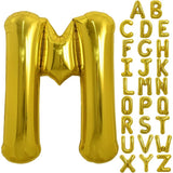 Balon Folie Metalizata Litera M, 80 Cm, Umflati Cu Heliu Sau Aer, Ambalaj Individual, Pai Inclus - vivimall.ro