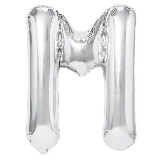 Balon Folie Metalizata Litera M, 80 Cm, Umflati Cu Heliu Sau Aer, Ambalaj Individual, Pai Inclus - vivimall.ro