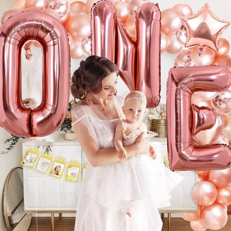 Balon Folie Metalizata Litera N, Vivimall, 100 cm, Umflati cu Heliu sau Aer, Ambalaj Individual, Pai inclus, Rose Gold - vivimall.ro