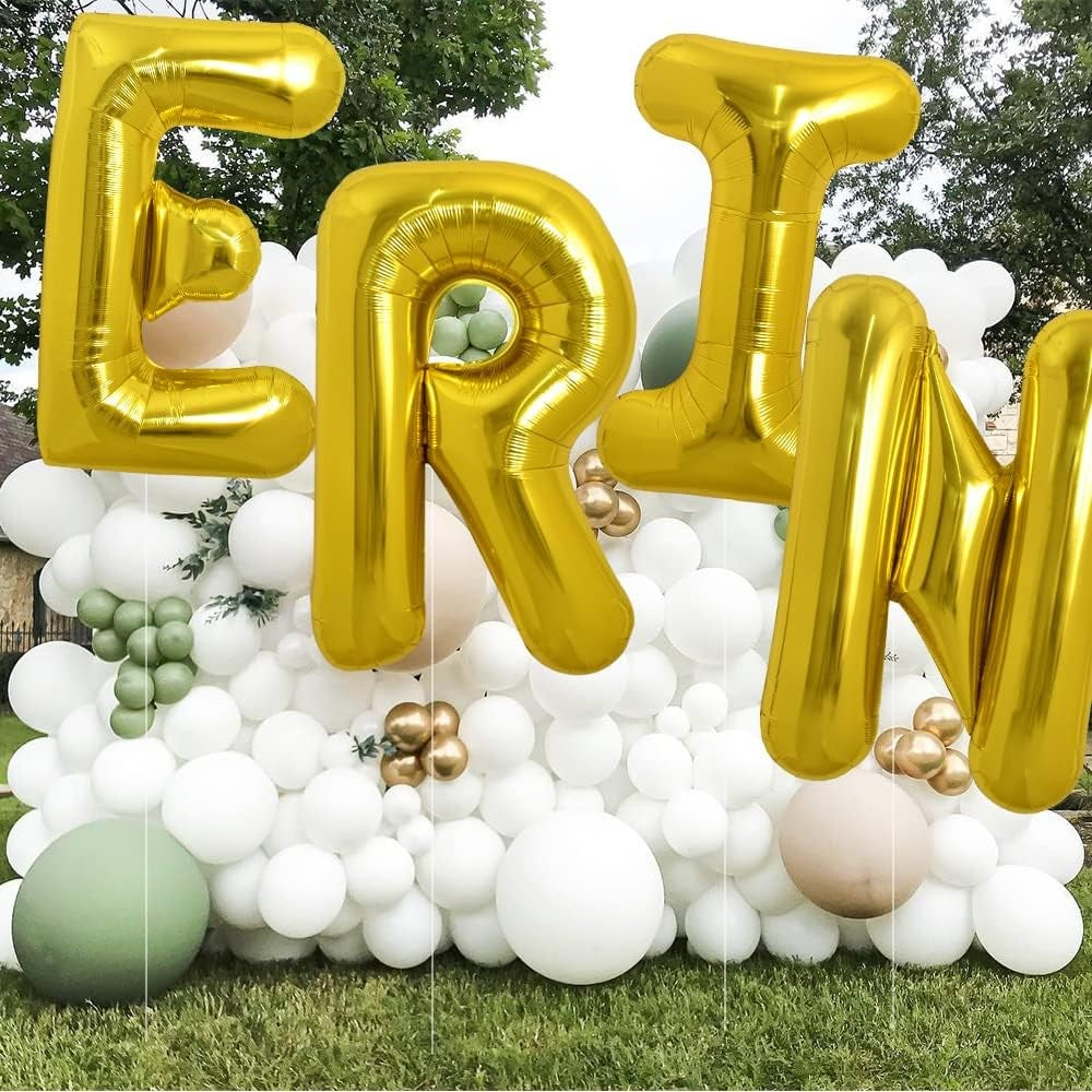 Balon Folie Metalizata Litera N, 80 Cm, Umflati Cu Heliu Sau Aer, Ambalaj Individual, Pai Inclus - vivimall.ro