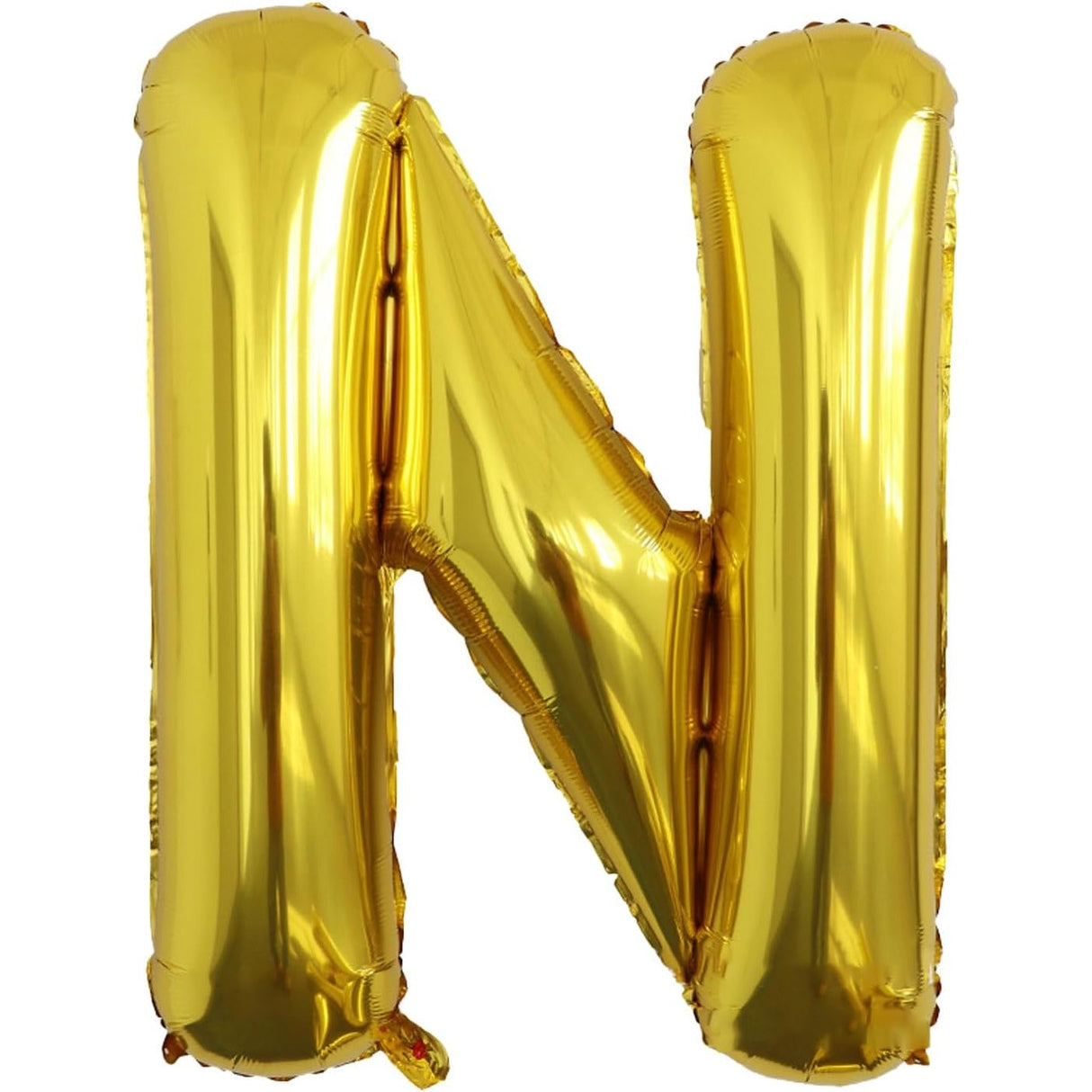 Balon Folie Metalizata Litera N, 80 Cm, Umflati Cu Heliu Sau Aer, Ambalaj Individual, Pai Inclus - vivimall.ro
