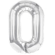 Balon Folie Metalizata Litera O, 80 Cm, Umflati Cu Heliu Sau Aer, Ambalaj Individual, Pai Inclus - vivimall.ro