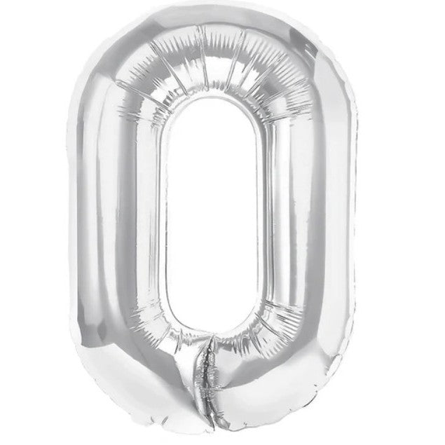Balon Folie Metalizata Litera O, 80 Cm, Umflati Cu Heliu Sau Aer, Ambalaj Individual, Pai Inclus - vivimall.ro