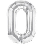 Balon Folie Metalizata Litera O, 80 Cm, Umflati Cu Heliu Sau Aer, Ambalaj Individual, Pai Inclus - vivimall.ro