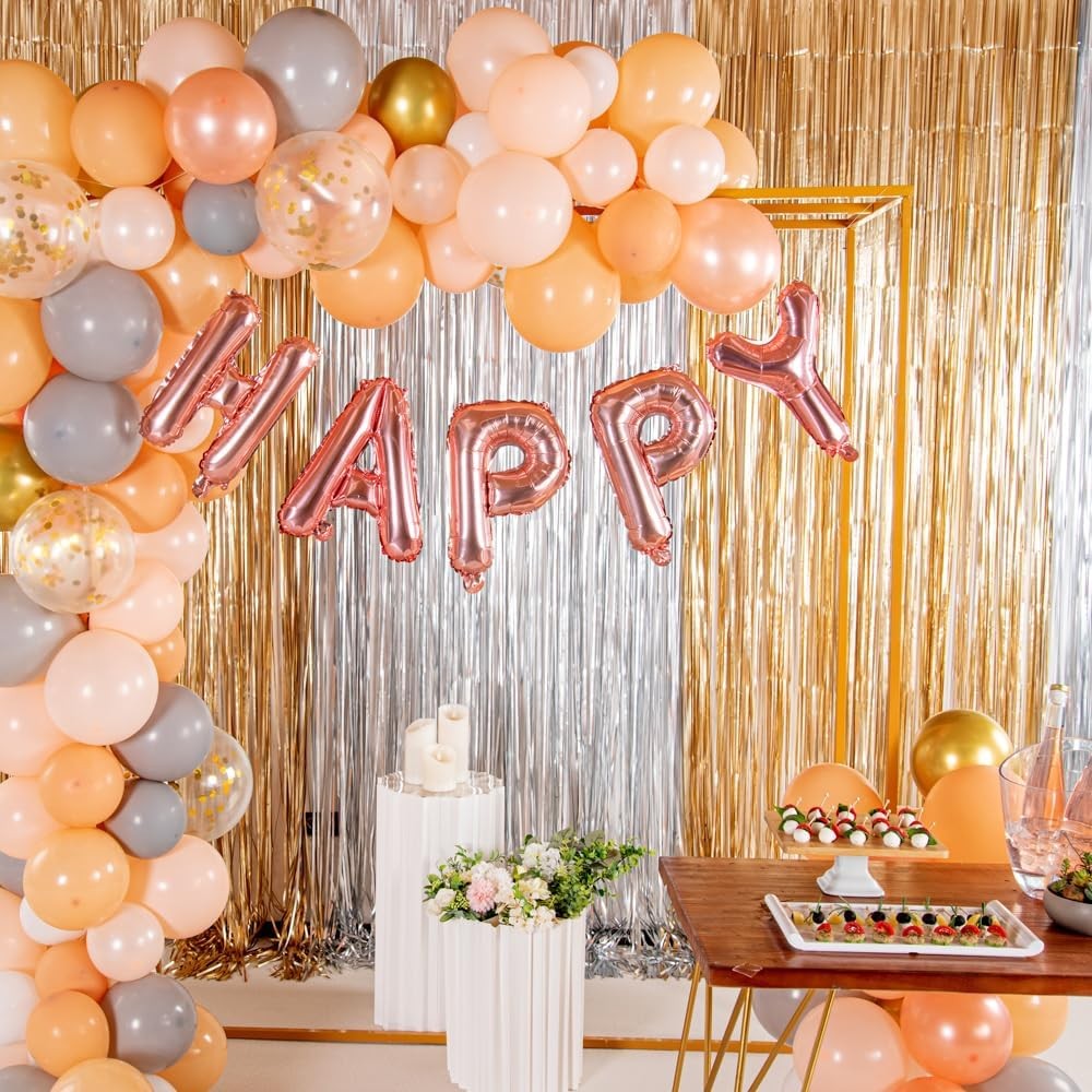 Balon Folie Metalizata Litera P, 40 Cm, Umflati Cu Heliu Sau Aer, Ambalaj Individual, Pai Inclus, Rose Gold - vivimall.ro