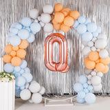 Balon Folie Metalizata Litera Q, 100 Cm, Umflati Cu Heliu Sau Aer, Ambalaj Individual, Pai Inclus, Rose Gold - vivimall.ro