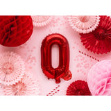 Balon Folie Metalizata Litera Q, 40 Cm, Umflati Cu Heliu Sau Aer, Ambalaj Individual, Pai Inclus - vivimall.ro
