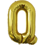 Balon Folie Metalizata Litera Q, 80 Cm, Umflati Cu Heliu Sau Aer, Ambalaj Individual, Pai Inclus - vivimall.ro