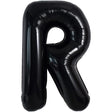 Balon Folie Metalizata Litera R, 40 Cm, Umflati Cu Heliu Sau Aer, Ambalaj Individual, Pai Inclus - vivimall.ro