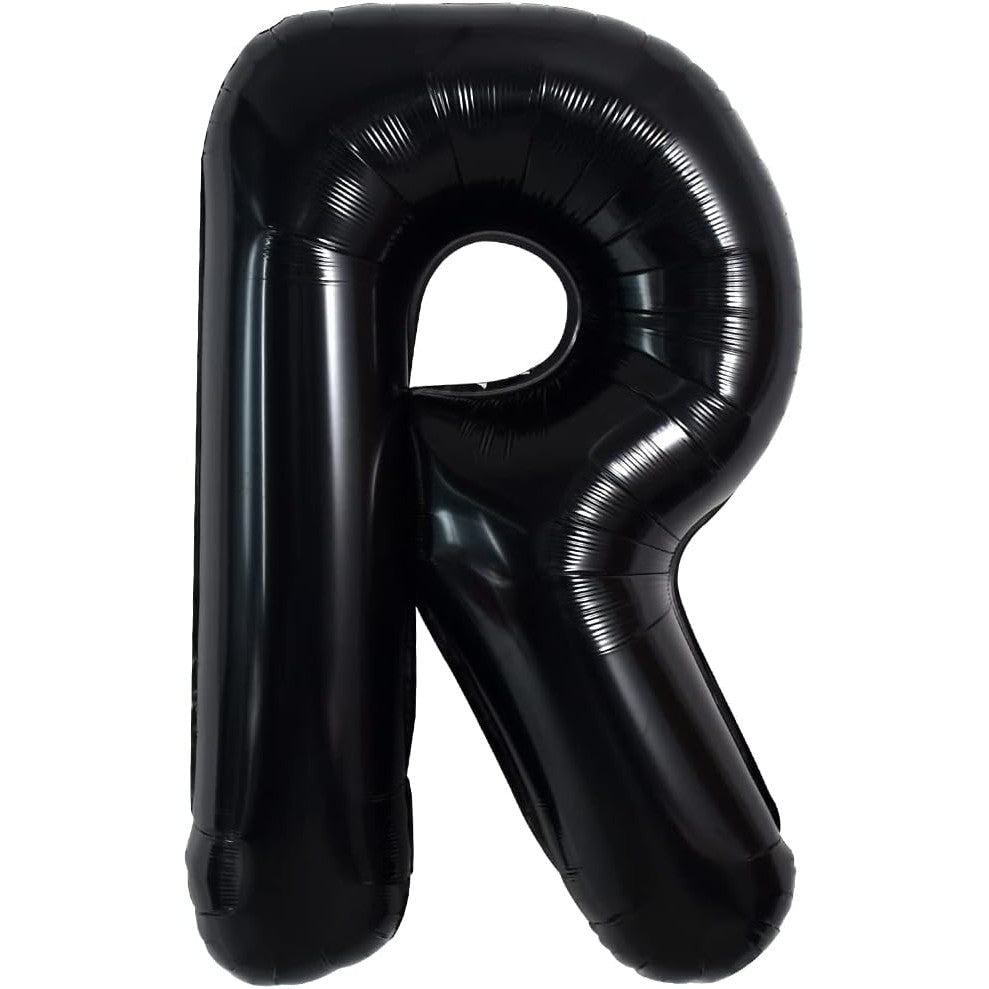 Balon Folie Metalizata Litera R, 40 Cm, Umflati Cu Heliu Sau Aer, Ambalaj Individual, Pai Inclus - vivimall.ro