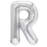 Balon Folie Metalizata Litera R, 80 Cm, Umflati Cu Heliu Sau Aer, Ambalaj Individual, Pai Inclus - vivimall.ro