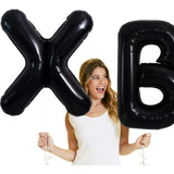Balon Folie Metalizata Litera X, 40 Cm, Umflati Cu Heliu Sau Aer, Ambalaj Individual, Pai Inclus - vivimall.ro