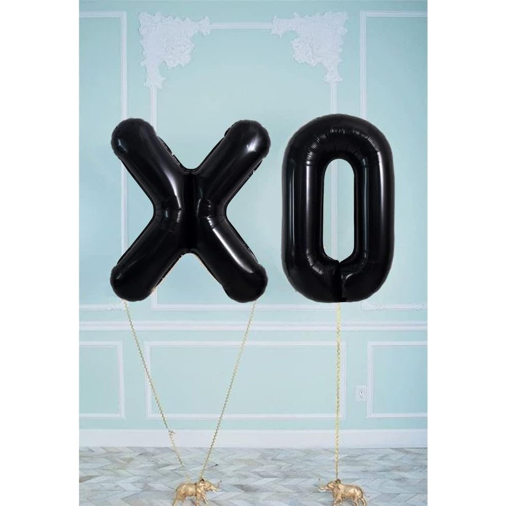 Balon Folie Metalizata Litera X, 40 Cm, Umflati Cu Heliu Sau Aer, Ambalaj Individual, Pai Inclus - vivimall.ro