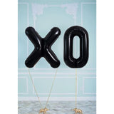 Balon Folie Metalizata Litera X, 40 Cm, Umflati Cu Heliu Sau Aer, Ambalaj Individual, Pai Inclus - vivimall.ro