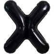 Balon Folie Metalizata Litera X, 40 Cm, Umflati Cu Heliu Sau Aer, Ambalaj Individual, Pai Inclus - vivimall.ro