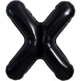 Balon Folie Metalizata Litera X, 40 Cm, Umflati Cu Heliu Sau Aer, Ambalaj Individual, Pai Inclus - vivimall.ro