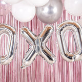 Balon Folie Metalizata Litera X, 80 Cm, Umflati Cu Heliu Sau Aer, Ambalaj Individual, Pai Inclus - vivimall.ro