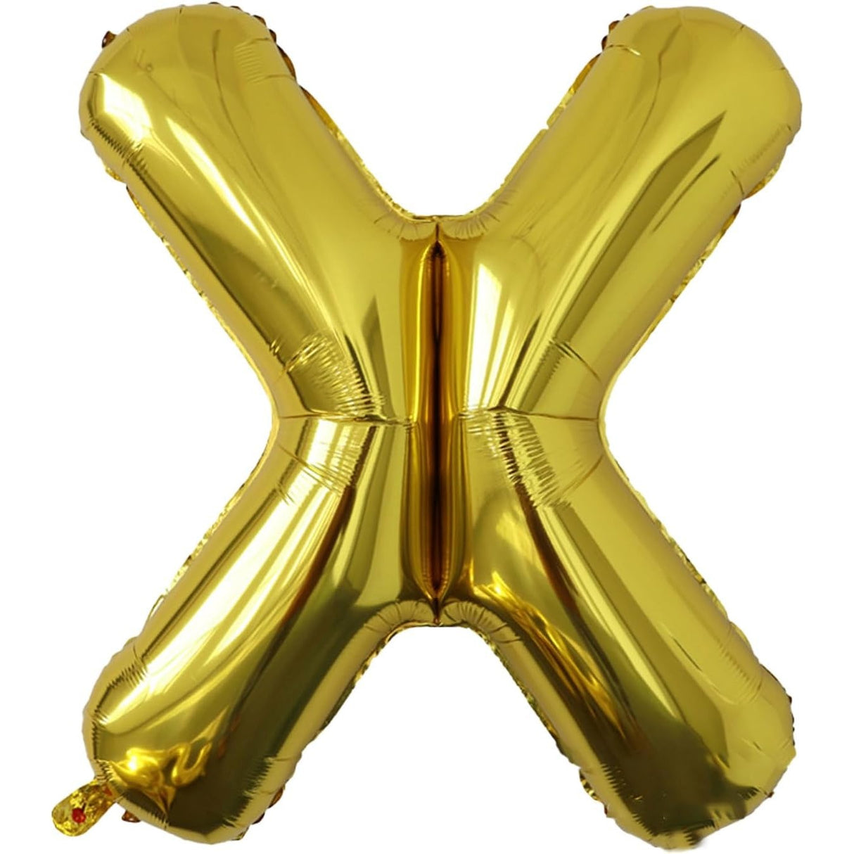 Balon Folie Metalizata Litera X, 80 Cm, Umflati Cu Heliu Sau Aer, Ambalaj Individual, Pai Inclus - vivimall.ro