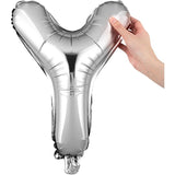 Balon Folie Metalizata Litera Y, 40 Cm, Umflati Cu Heliu Sau Aer, Ambalaj Individual, Pai Inclus - vivimall.ro