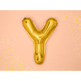 Balon Folie Metalizata Litera Y, 40 Cm, Umflati Cu Heliu Sau Aer, Ambalaj Individual, Pai Inclus - vivimall.ro