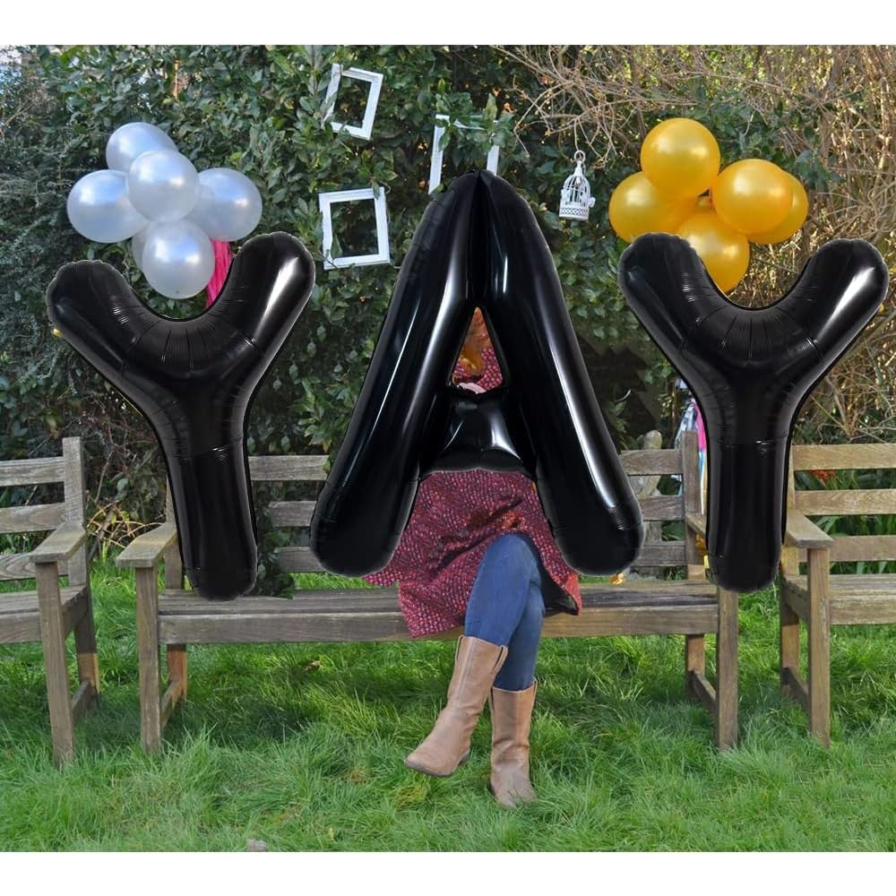 Balon Folie Metalizata Litera Y, 40 Cm, Umflati Cu Heliu Sau Aer, Ambalaj Individual, Pai Inclus - vivimall.ro