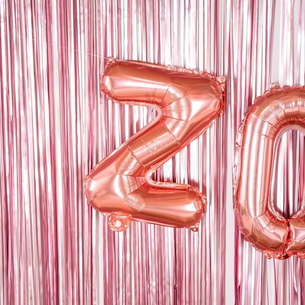 Balon Folie Metalizata Litera Z, 40 Cm, Umflati Cu Heliu Sau Aer, Ambalaj Individual, Pai Inclus, Rose Gold - vivimall.ro