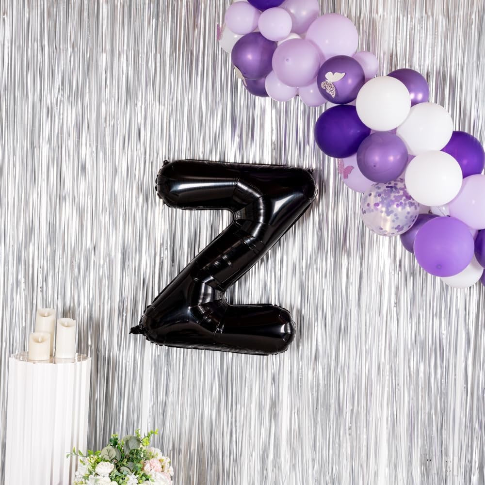 Balon Folie Metalizata Litera Z, 40 Cm, Umflati Cu Heliu Sau Aer, Ambalaj Individual, Pai Inclus - vivimall.ro