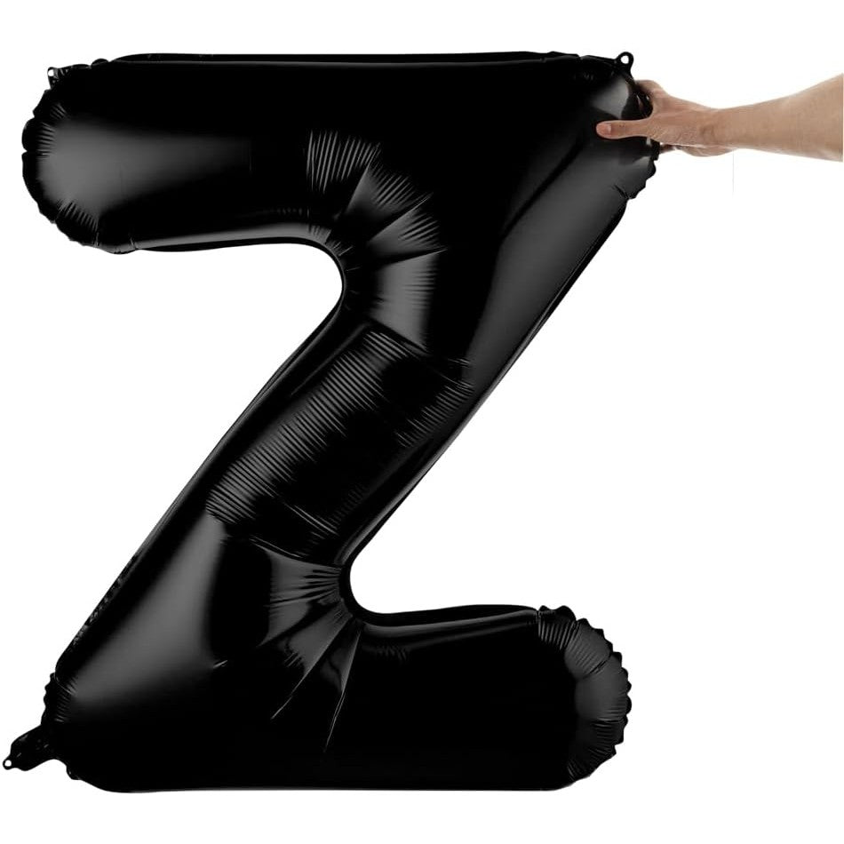 Balon Folie Metalizata Litera Z, 40 Cm, Umflati Cu Heliu Sau Aer, Ambalaj Individual, Pai Inclus - vivimall.ro