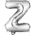 Balon Folie Metalizata Litera Z, 80 Cm, Umflati Cu Heliu Sau Aer, Ambalaj Individual, Pai Inclus - vivimall.ro