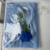 Trandafir In Balon Led Cu Lumini, Tip Buchet, Diametru 35 Cm