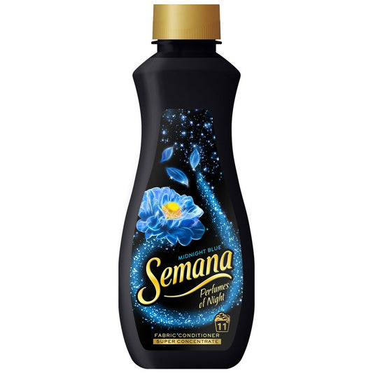 Balsam de rufe Semana Perfumes Of Night Midnight Blue, flacon 250 ml, vedere frontală cu etichetă și detalii produs