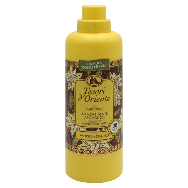 Balsam de rufe Tesori d'Oriente Vaniglia e Zenzero, flacon 760 ml, 38 spălări, vedere frontală