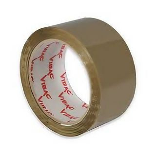 Banda Adeziva Solvent,  Vibac, 48mmx60m , Maro , 36 role/cutie - vivimall.ro