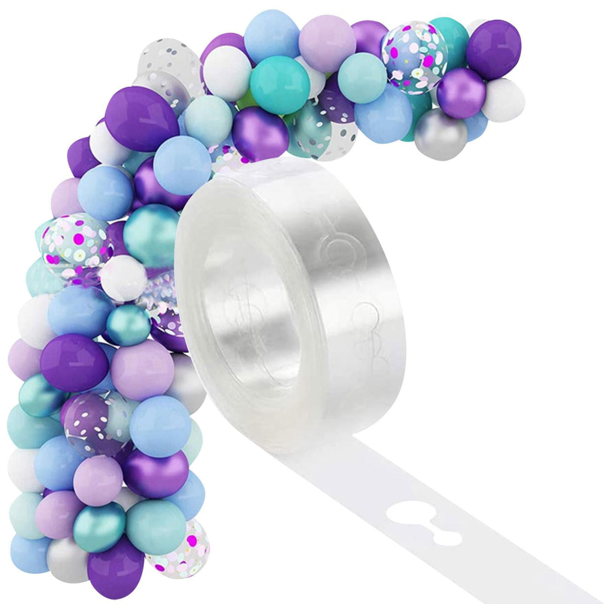 Banda A Pentru Prinderea Baloanelor, Din Pvc, 5 M, Gauri Duble - vivimall.ro