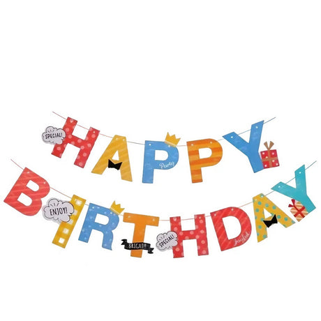 Banner Happy Birthday Aniversare | HappyVibe