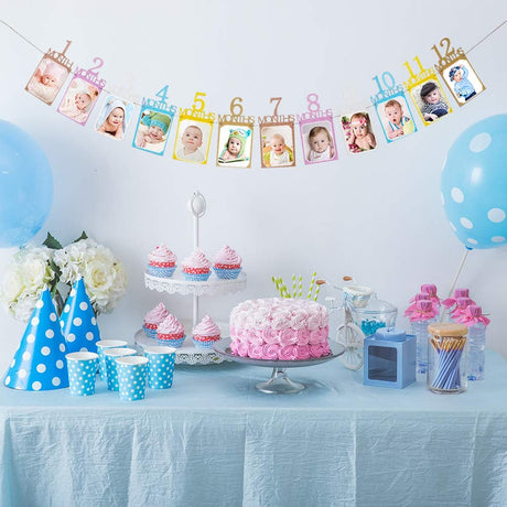 Banner Pentru Poze Primele 12 Luni | BabyJoy