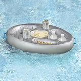 Bar Gonflabil 8 Compartimente Gri | AquaBar 2 - vivimall.ro