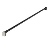 Bara Telescopica Multifunctionala, Din Otel Inoxidabil Si Abs, Utilizare Universala, Extensie 185 - 205 Cm, Fara Perforare Perete, Negru - vivimall.ro