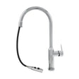Baterie Bucatarie Cu Dus Extractibil Alama Sanitara Cf/1035/C - vivimall.ro